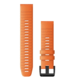 Ремінець Garmin fenix 6 QuickFit 22 мм силіконовий оранжевий 010-12863-01