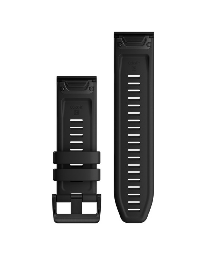Ремінець Garmin fenix 6X QuickFit 26 мм силіконовий чорний 010-12864-00