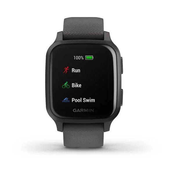 Смарт-годинник Garmin Venu Sq Shadow Gray Slate GPS 010-02427-10