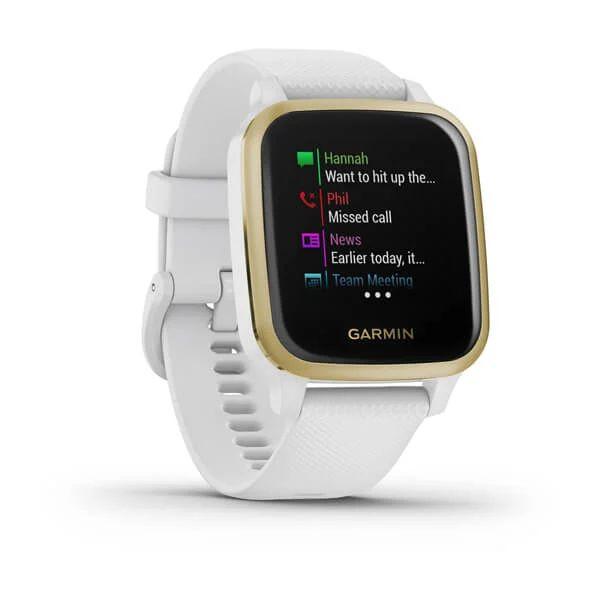Смарт-годинник Garmin Venu Sq White Light Gold GPS 010-02427-11