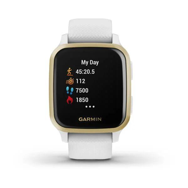 Смарт-годинник Garmin Venu Sq White Light Gold GPS 010-02427-11