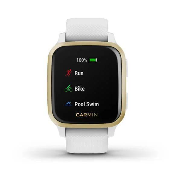 Смарт-годинник Garmin Venu Sq White Light Gold GPS 010-02427-11