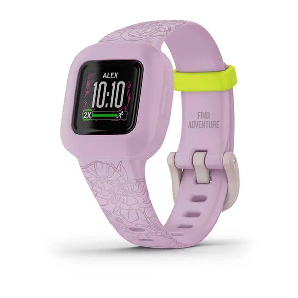 Дитячий фітнес-браслет Garmin Vivofit jr3 Lilac Floral 010-02441-01