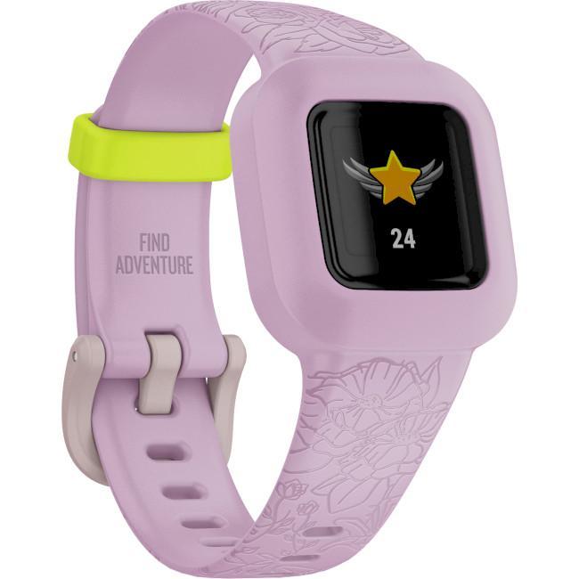 Дитячий фітнес-браслет Garmin Vivofit jr3 Lilac Floral 010-02441-01