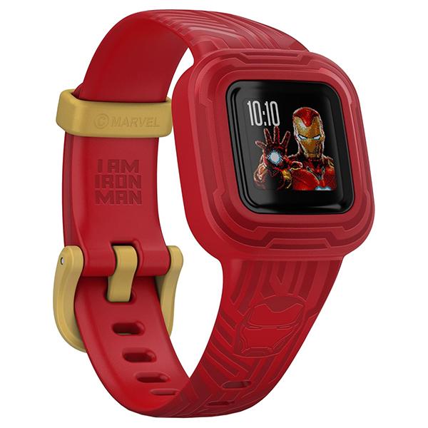Дитячий фітнес-браслет Garmin Vivofit jr3 Marvel Iron Man 010-02441-11