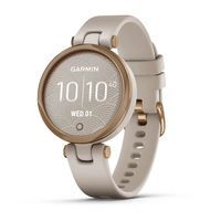 Фітнес годинник Garmin Lily Rose Gold Light Sand Silicone 010-02384-11