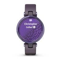 Фітнес годинник Garmin Lily Midnight Orchid Deep Orchid Silicone 010-02384-12