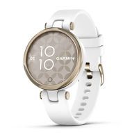 Фітнес годинник Garmin Lily Sport Cream Gold White 010-02384-10
