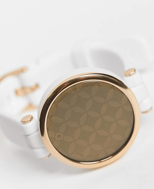Фітнес годинник Garmin Lily Sport Cream Gold White 010-02384-10