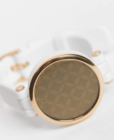 Фітнес годинник Garmin Lily Sport Cream Gold White 010-02384-10