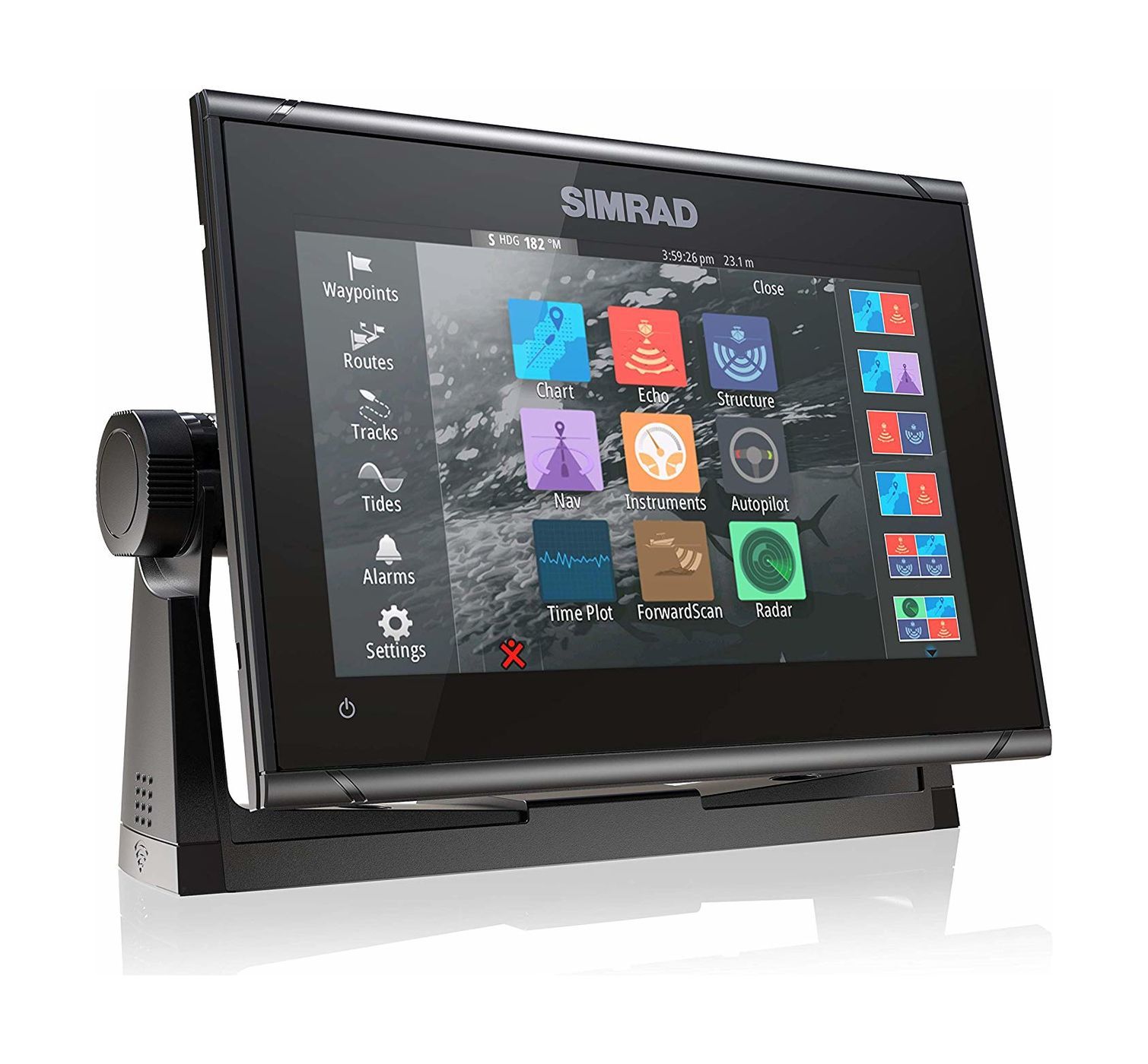 Ехолот - картплоттер Simrad GO 9 XSE ROW Activeimaging 3 - in - 1 9 000-14841-001