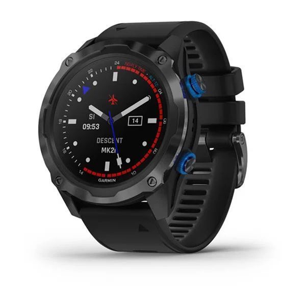 Годинник-навігатор для дайвінгу Garmin Descent Mk2i титановий корпус з DLC-покриттям 010-02132-11
