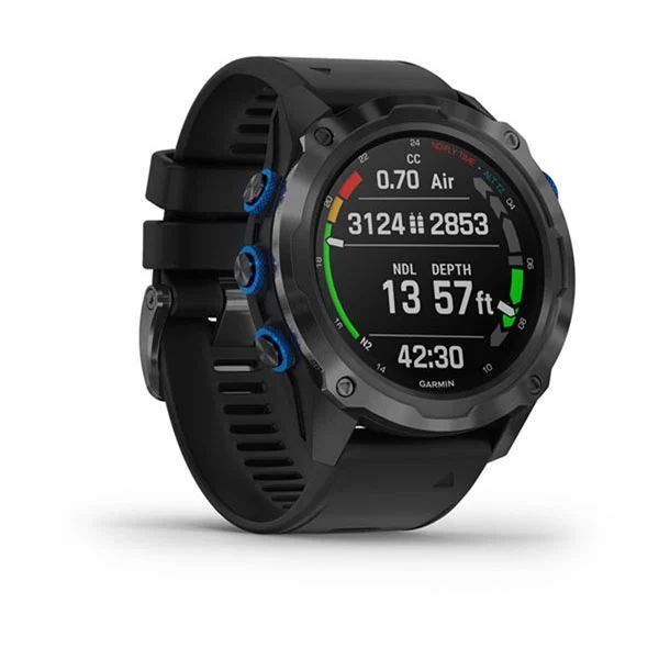 Годинник-навігатор для дайвінгу Garmin Descent Mk2i титановий корпус з DLC-покриттям 010-02132-11