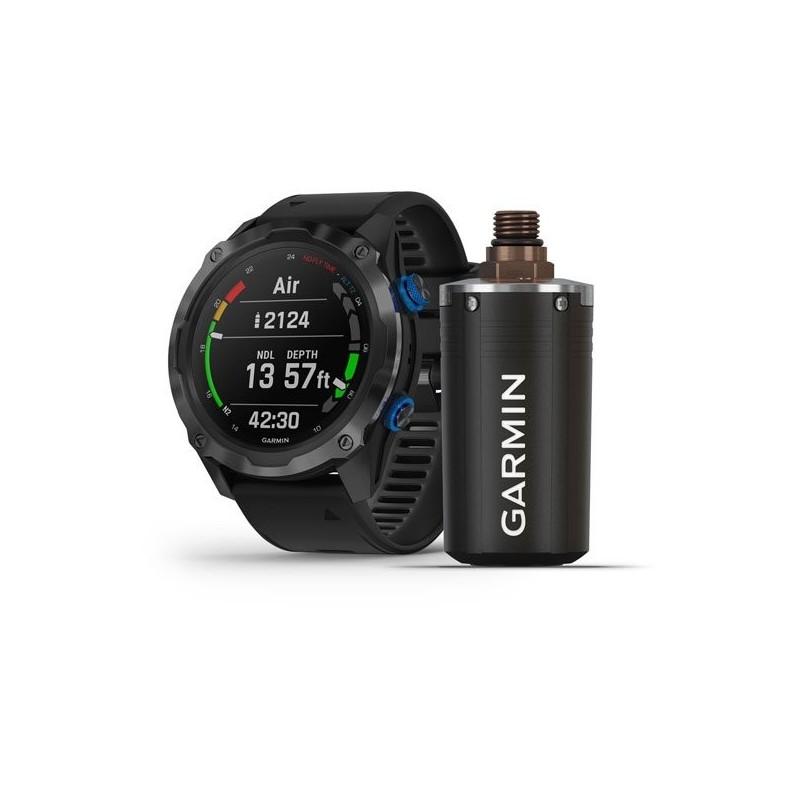 Годинник-навігатор для дайвінгу Garmin Descent Mk2i титановий корпус з DLC-покриттям + датчик T10 010-02132-13