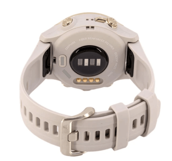 Годинник-навігатор для дайвінгу Garmin Descent Mk2S Light Gold with Light Sand Silicone Band 010-02403-01