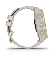 Годинник-навігатор для дайвінгу Garmin Descent Mk2S Light Gold with Light Sand Silicone Band 010-02403-01