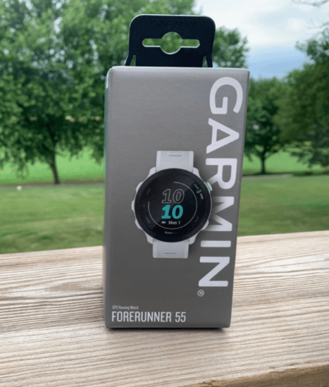 Годинник біговий Garmin Forerunner 55 Whitestone 010-02562-11