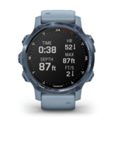 Годинник-навігатор для дайвінгу Garmin Descent Mk2S Mineral Blue with Sea Foam Silicone Band 010-02403-07