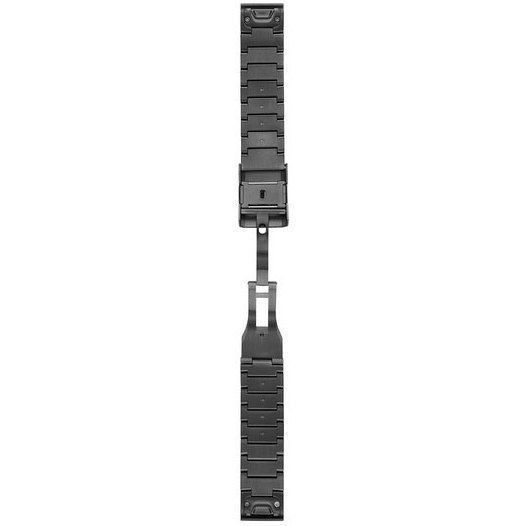 Ремінець Garmin QuickFit 22 Carbon Grey DLC Titanium Bracelet 010-12740-02