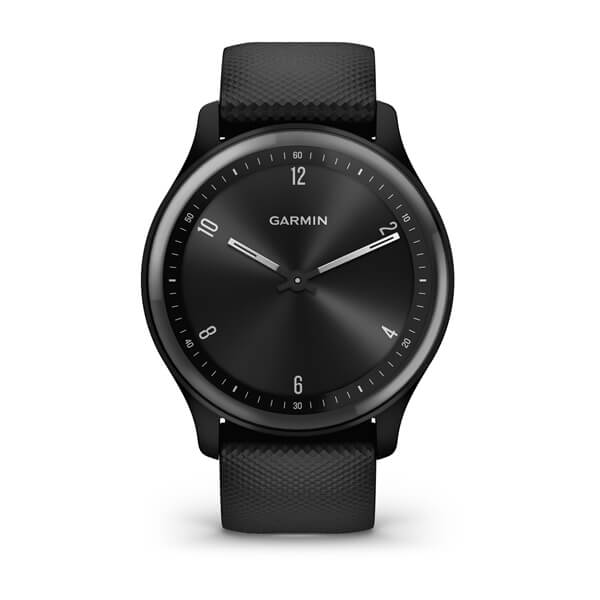 Фітнес годинник Garmin vivomove Sport Black Case з силіконовим ремінцем 010-02566-00