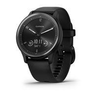 Фітнес годинник Garmin vivomove Sport Black Case з силіконовим ремінцем 010-02566-00
