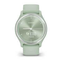 Фітнес годинник Garmin vivomove Sport Cool Mint з силіконовим ремінцем 010-02566-03