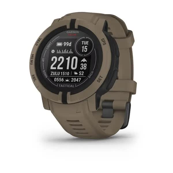 Годинник-навігатор Garmin Instinct 2 Solar - Tactical Edition Coyote Tan 010-02627-04