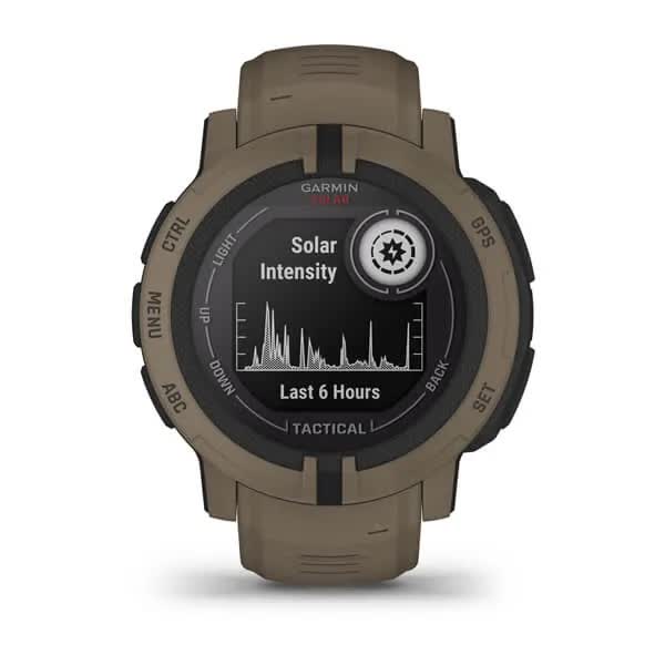 Годинник-навігатор Garmin Instinct 2 Solar - Tactical Edition Coyote Tan 010-02627-04