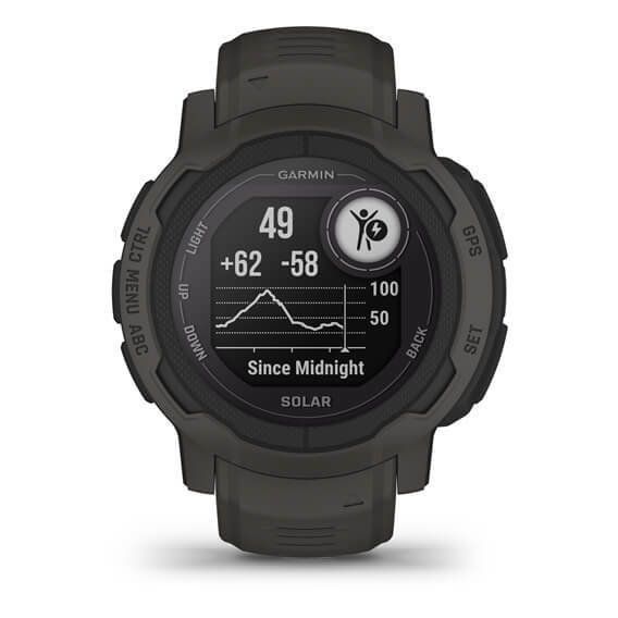 Годинник-навігатор Garmin Instinct 2 Solar Graphite 010-02627-00