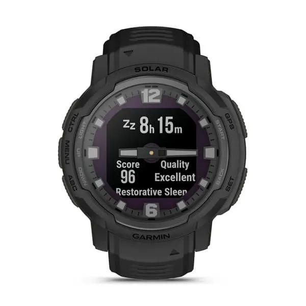 Годинник-навігатор Garmin Instinct Crossover Solar Tactical Edition чорний 010-02730-00