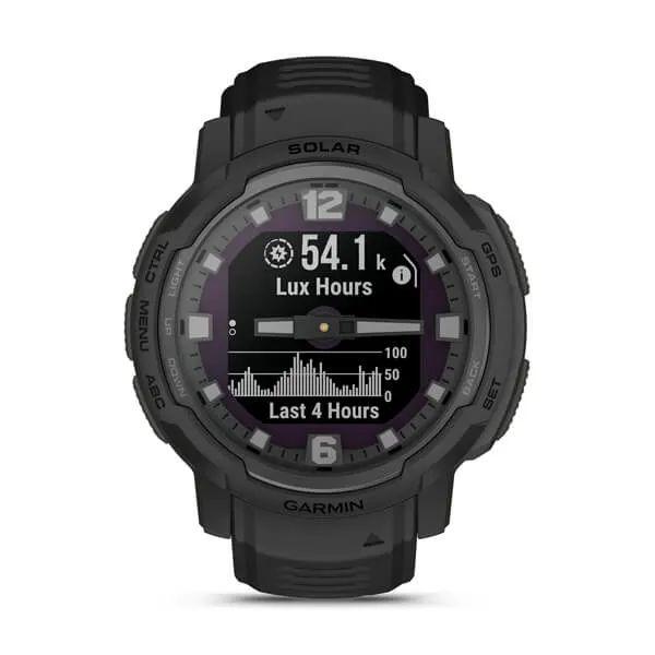 Годинник-навігатор Garmin Instinct Crossover Solar Tactical Edition чорний 010-02730-00