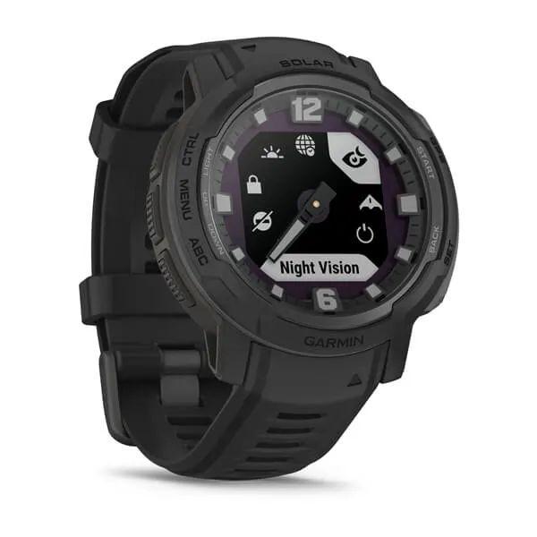 Годинник-навігатор Garmin Instinct Crossover Solar Tactical Edition чорний 010-02730-00