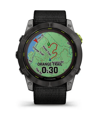 Акція ! Спортивний годинник Garmin Enduro 2 з чорним нейлоновим ремінцем  010-02754-01 + Ваги-аналізатори Tanita BC-718 White