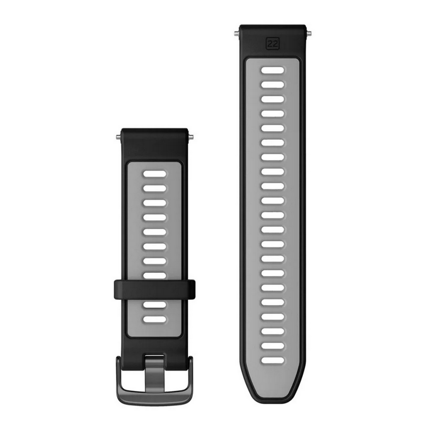 Ремінець Garmin для Forerunner 965 Black Silicone Band 22mm 010-11251-9Y