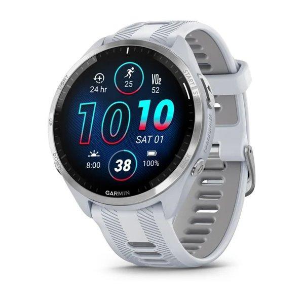 Годинник Garmin Forerunner 965 Whitestone/Powder Gray 010-02809-11 
