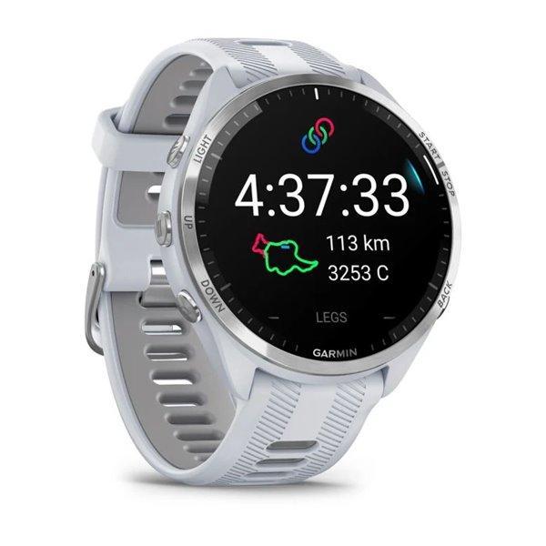 Годинник Garmin Forerunner 965 Whitestone/Powder Gray 010-02809-11 