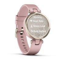 Фітнес годинник Garmin Lily Sport Dust Rose з силіконовим ремінцем 010-02384-13