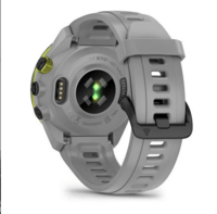 Спортивний годинник Garmin Approach S70 (42 мм) Black Ceramic Bezel та сірим ремінцем 010-02746-11