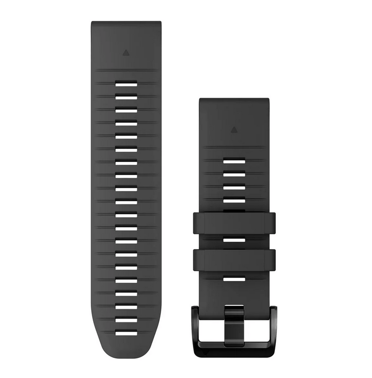 Змінний ремінець Garmin QuickFit 26 мм Graphite силіконовий 010-13281-09