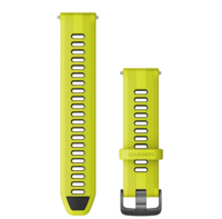 Ремінець Garmin для Forerunner 965 Yellow/Black  Silicone Band 22mm 010-11251-AE
