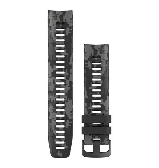 Ремінець силіконовий Garmin Instinct 22 мм Graphite Camo 010-12854-27