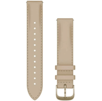 Ремінець шкіряні Garmin Quick Release 18 мм Light Sand Leather with Cream Gold 010-12932-60