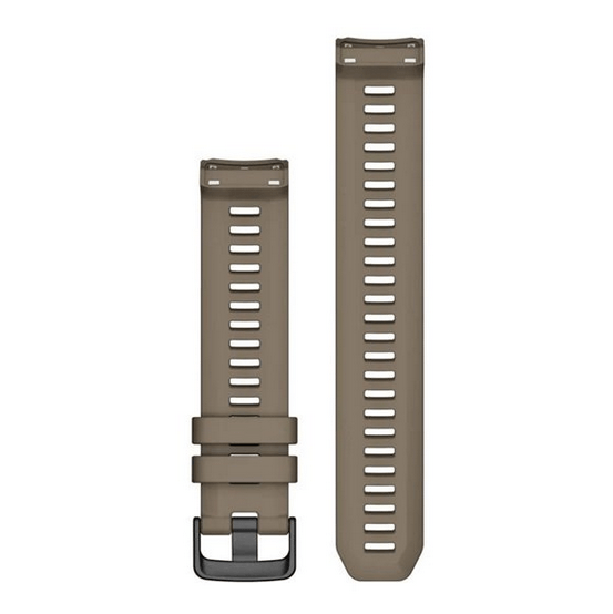 Ремінець силіконовий Garmin Instinct 22 мм Coyote tan 010-13105-07