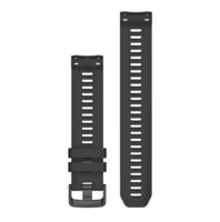 Ремінець силіконовий Garmin Instinct 22 мм Graphite 010-13105-00