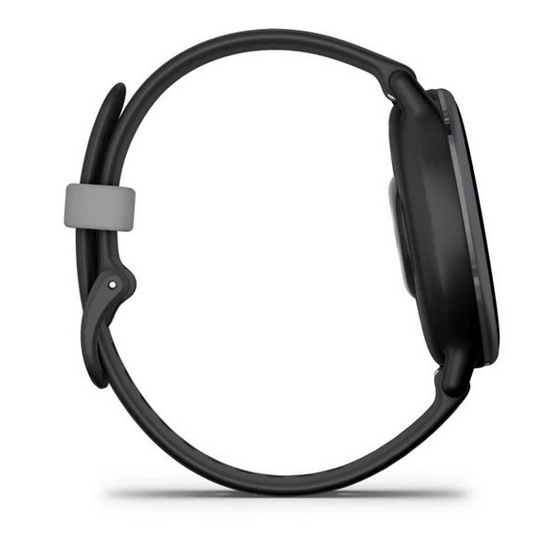 Фітнес годинник Garmin vivoactive 5 Black Slate з силіконовим ремінцем 010-02862-10