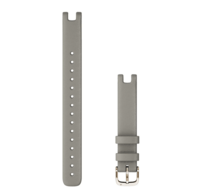 Ремінець Garmin Lily з італійської шкіри 14 мм Long Braloba Grey 010-13068-A8