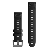 Ремінець Garmin 22mm QuickFit Black силіконовий 010-13280-00
