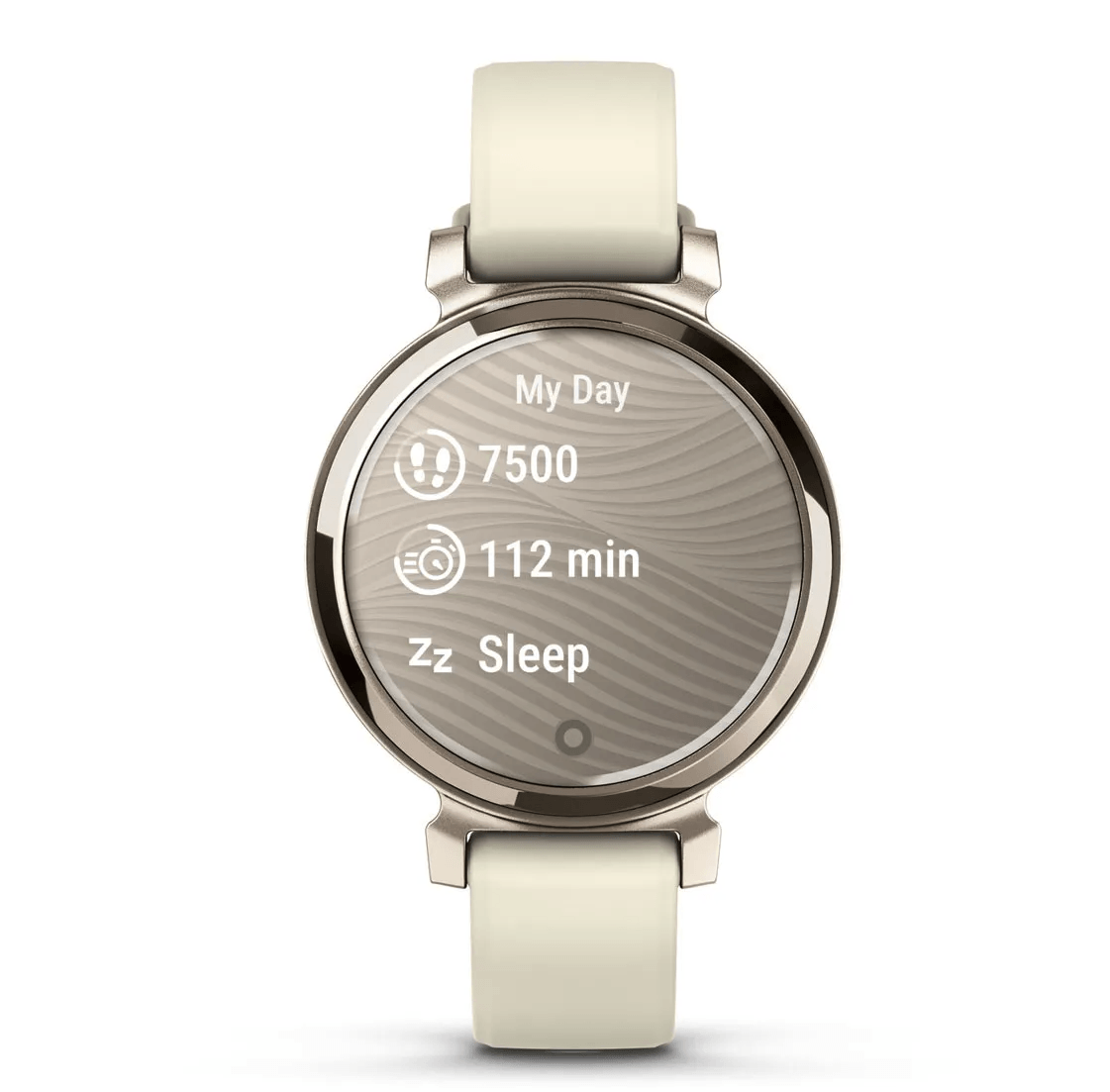 Фітнес годинник Garmin Lily 2 Cream Gold with Coconut силіконовий ремінець 010-02839-00