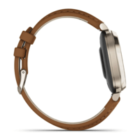 Фітнес годинник Garmin Lily 2 Classic Dark Bronze with Mulberry з шкіряним ремінцем 010-02839-02