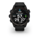 Спортивний годинник Garmin Descent Mk3i (43мм) Carbon Gray DLC Titanium з чорним силіконовим ремінцем 010-02753-11